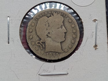 1915 Barber Quarter