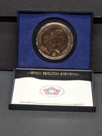 1972 Bicentennial Commemorative Medal, Houdon Bust Of George Washington