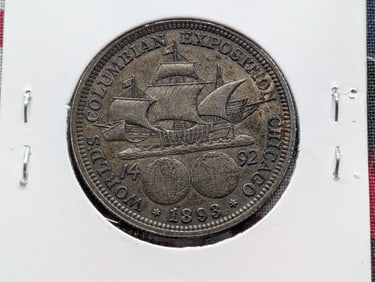 1893 Columbian Exposition Half Dollar