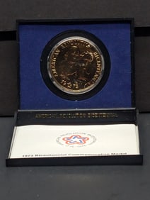 1973 Bicentennial Commemorative Medal, Samuel Adams & Patrick Henry