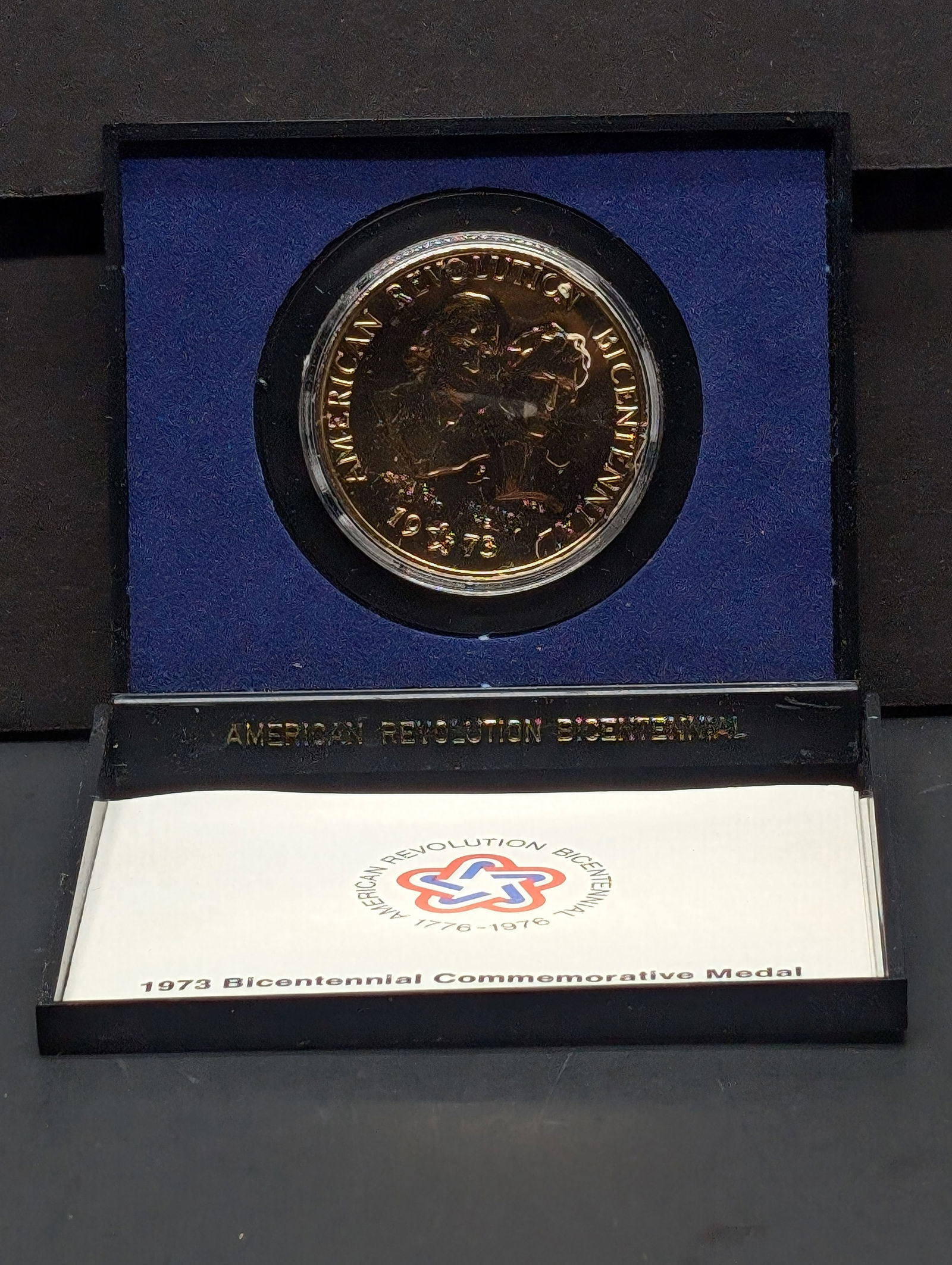 1973 Bicentennial Commemorative Medal, Samuel Adams & Patrick Henry (1 of 3)