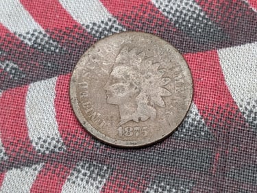 1875 Indian Head Cent