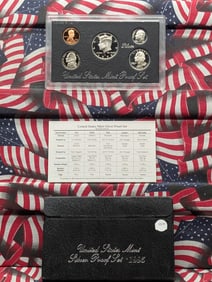 1995-S Silver Proof Set - Better Date! - Lower Mintage!