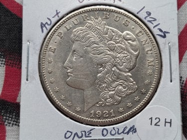 1921-S Silver Morgan Dollar - Better Grade! - Last Year!!