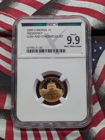 2009-S Lincoln Bicentennial Presidency Cent Proof 9.9 RD Ultra Cameo By NGC X
