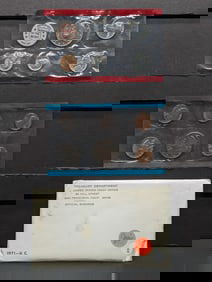 1971 P&D Uncirculated Coin Set In OGP