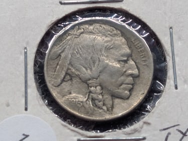 1913 "Type I" Buffalo Nickel