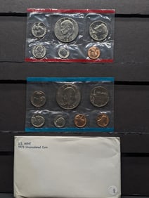 1973 P&D Uncirculated Coin Set In OGP