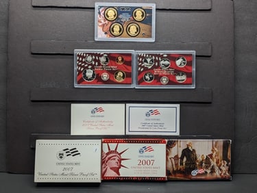 2007-S U.S. Mint Silver Proof Set In OGP With COA