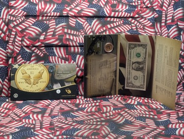 2016 American $1 Coin and Currency set