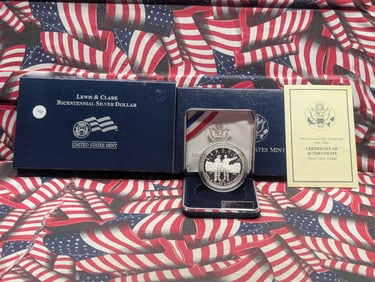2004-P Lewis & Clark "Silver Proof" Dollar
