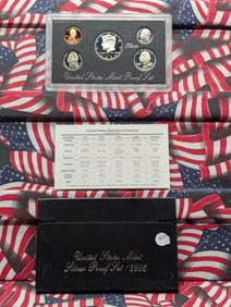 1995-S Silver Proof Set - Better Date! - Lower Mintage!
