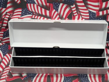 Empty Small Guardhouse Capsule Box holds 50 coins