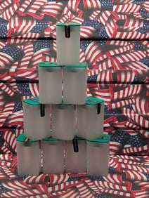 (10) Empty Dollar Coin Tubes