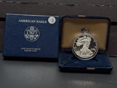 2011-W American Silver Eagle, .999 Silver In OGP