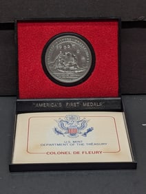 America's First Medals, Colonel De Fleury