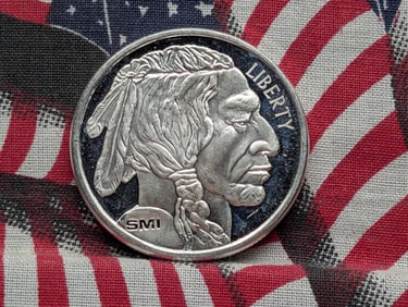 Silver Buffalo, .999 1 Troy Oz, BU