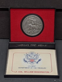 America's First Medals, LT. Col. William Washington