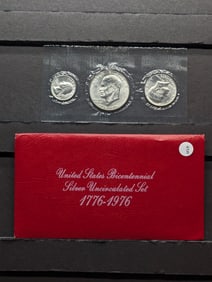 1976-S U.S. Bicentennial Silver Uncirculated Set In OGP