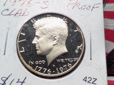 1976-S Clad "Proof" Kennedy Half Dollar