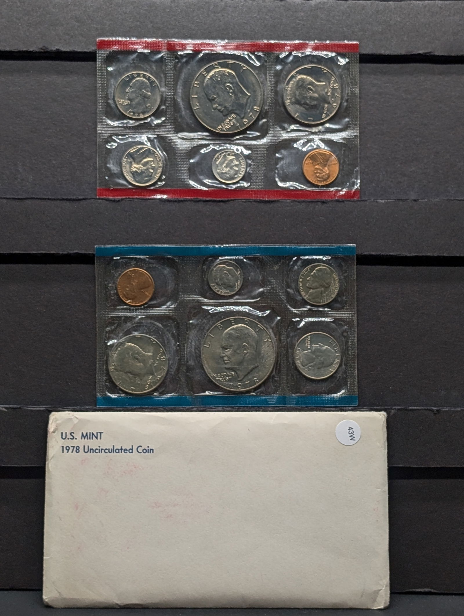1978 P&D Uncirculated Coin Set In OGP (1 of 4)