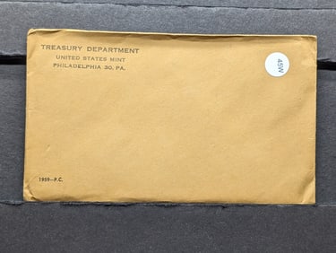 1959-P U.S. Proof Coin Set In OGP