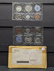 1957-P & 1958-P U.S. Proof Coin Set In OGP