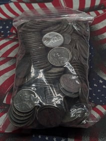 1943 P,D, & S Lincoln Wheat Cents, Approx. 250 Coins