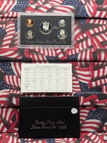 1995-S Silver Proof Set - Better Date! - Lower Mintage!