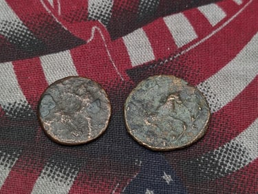 2, 367-375 AD, Nice Grades, Ancient Roman Coins, Over 1,600 years old