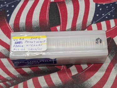 Roll of 2004-P Louisiana Purchase Jefferson Nickels Mint BU From Cable Shopping Network