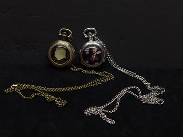 2-Trump Pocket Watch's, New, Works Great, Nice Gifts!