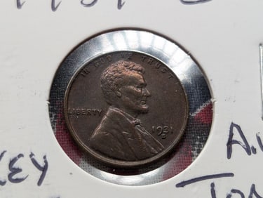 1931-S Lincoln Wheat Cent, Toned