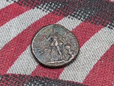 367-375 AD, Nice Details, Ancient Roman Coin, Over 1,600 years old