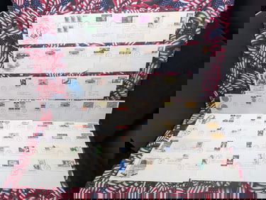 (50) Assorted 1st Day U.S. Cachets All Mint