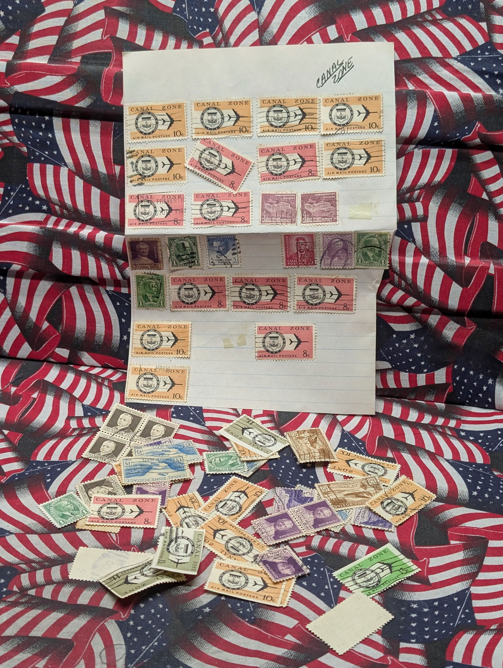 Lot of Canal Zone Stamps (1 of 4)
