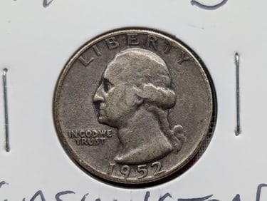 1952-S Washington Quarter