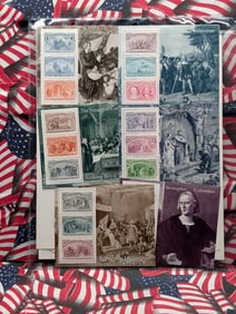 Sleeve w/Complete Set of "1st Voyage of Columbus" All MOGNH