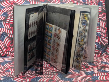 Binder of (86) Over Size Plate Block Stamps All MOGNH