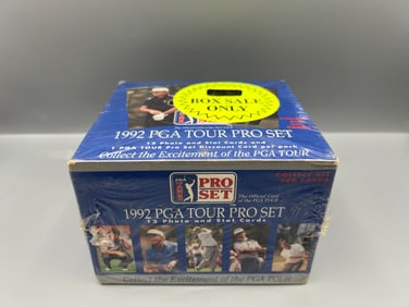 1992 Pro Set PGA Tour Golf Factory Sealed Wax Box