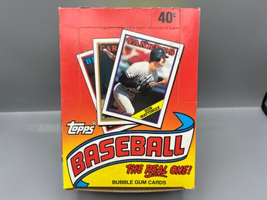 1988 Topps Baseball Complete Wax Box