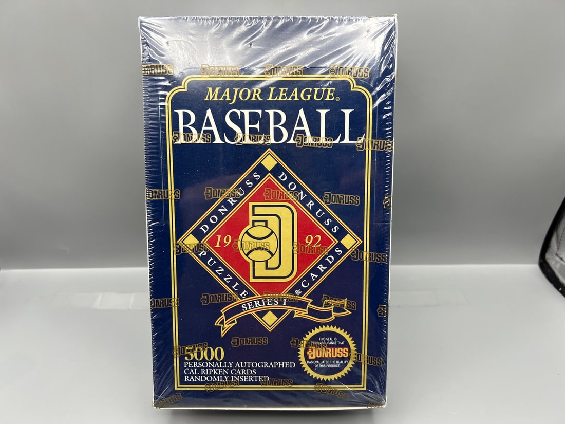 1992 Donruss Series One Baseball Factory Sealed Wax Box (1 of 2)