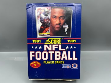 1991 Score Series Two Football Complete Wax Box