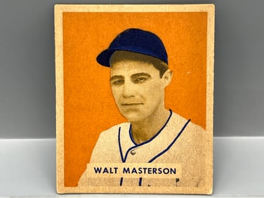 1949 Bowman Walt Masterson RC High Number #157