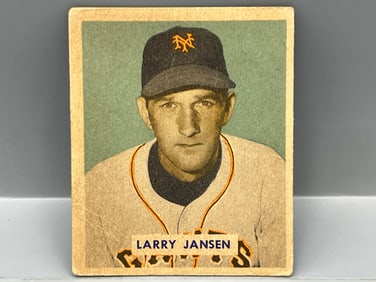 1949 Bowman Larry Jansen High Number #202