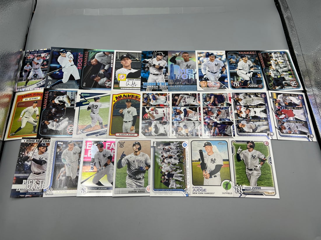 Lot of (25) Aaron Judge Baseball Cards: Lot of (25) Aaron Judge Baseball Cards