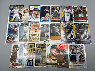 Lot of (20) Fernando Tatis Jr. Baseball Cards
