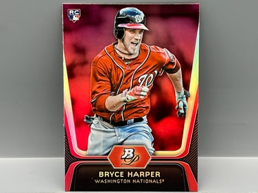 2012 Bowman Platinum Bryce Harper Ruby RC #56