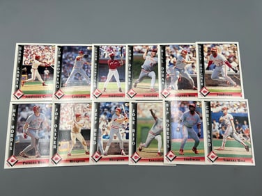1993 Pacific Spanish Cincinnati Reds Baseball Complete Team Set - Barry Larkin
