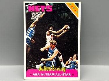 1975-76 Topps Julius Erving #300